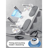 3-in-1 Multifunctional Push-up Training Board, Smart Timer & Counter Push (includes pull rope), Home Fitness Board—White In Australia - Darrahopens