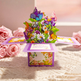 3PCS-Butterfly Flower Box Birthday 3D Pop Up Card, Creative Pop Out Greeting Message Card In Australia - Darrahopens