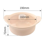 600 mL Food-Grade Silicone Steamer Pot, Single-Serving Cookware for Microwave & Air Fryer—Green