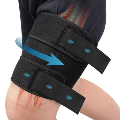 Adjustable Hamstring Support Wrap for Running and Fitness, Single Pack Fits Left & Right Leg, 1-Pack In Australia - Darrahopens