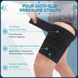 Adjustable Hamstring Support Wrap for Running and Fitness, Single Pack Fits Left & Right Leg, 1-Pack In Australia - Darrahopens