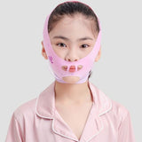 Size L - Kids' Mouth Breathing Correction Strap, Anti-Open-Mouth Sleep Chin Support Band, 2-Pack - Blue In Australia - Darrahopens