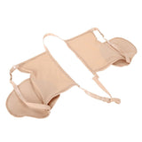 Reusable Underarm Sweat Pads, Invisible Anti-Sweat Armpit Liners, Breathable Sweat-Proof Pads—Dark Skin Tone