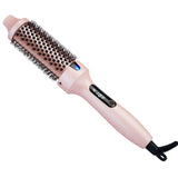 Negative Ion Fluffy Styling Brush, 2-in-1 Straight & Curly Constant Temperature Hot Brush, Anti-Scald Hair Curler for Bangs In Australia - Darrahopens