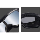 Vintage Harley Motorcycle Riding Goggles, Windproof Eyewear for Electric Bikes & Off-Road—Black Frame, Gray Lenses In Australia - Darrahopens