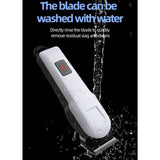 Professional Electric Hair Clippers, USB Rechargeable Hair Trimmer for Adults & Kids—Home Haircuts - White