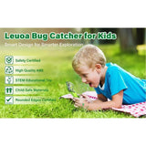 Kids Insect Catcher, Outdoor Bug Viewer, Nature Exploration Educational Toy—Green