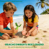 Kids Insect Catcher, Outdoor Bug Viewer, Nature Exploration Educational Toy—White
