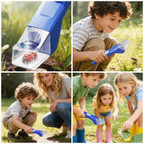 Handheld Insect Catcher Viewer, Kids' Outdoor Bug Box with Magnifier, Nature Science Catching Tool—Black In Australia - Darrahopens