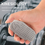 Silicone Fitness Palm Guards, Anti-Slip Lifting Palm Pads, Blister Prevention Grips (1 Pair)—Gray