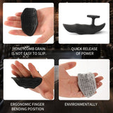 Silicone Fitness Palm Guards, Anti-Slip Lifting Palm Pads, Blister Prevention Grips (1 Pair)—Gray