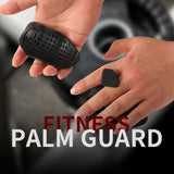 Silicone Fitness Palm Guards, Anti-Slip Lifting Palm Pads, Blister Prevention Grips (1 Pair) - Green