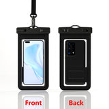 Single-Hand Selfie Phone Waterproof Pouch, High-Sensitivity Touch Screen, for Snorkeling and Surfing—Black In Australia - Darrahopens