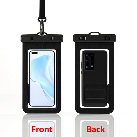 Single-Hand Selfie Phone Waterproof Pouch, High-Sensitivity Touch Screen, for Snorkeling and Surfing—Black In Australia - Darrahopens