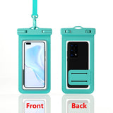 Single-Hand Selfie Phone Waterproof Pouch, High-Sensitivity Touch Screen, for Snorkeling and Surfing—Green In Australia - Darrahopens