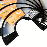 Classic Elizabethan Collar - Anti-Licking Collar - Multiple Sizes - Adjustable - Bite-Resistant - Transparent - Flea & Tick Prevention & Anti-Licking - Velcro Closure - For Cats & Dogs -27-31CM - 1 Piece