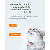 djustable Pet Laser Play Collar Toy USB Chargable Interactive Cat Training Exercise Toy In Australia - Darrahopens