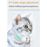 djustable Pet Laser Play Collar Toy USB Chargable Interactive Cat Training Exercise Toy In Australia - Darrahopens