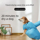Pet Drying Bag for Cats and Dogs, Universal Blow-Dry Bag for Post-Bath Grooming, Size S (2.5–5 kg)