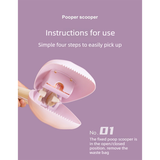 Portable Dog Poop Pickup Tool for Outdoor Walks-purple In Australia - Darrahopens