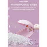 Portable Dog Poop Pickup Tool for Outdoor Walks-purple