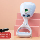 Portable Dog Poop Pickup Tool for Outdoor Walks-blue In Australia - Darrahopens
