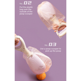 Portable Dog Poop Pickup Tool for Outdoor Walks-blue In Australia - Darrahopens