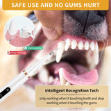 Ultrasonic Dog & Cat Dental Cleaner Kit – Electric Toothbrush for Tartar & Plaque Removal-white In Australia - Darrahopens