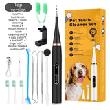 Ultrasonic Dog & Cat Dental Cleaner Kit – Electric Toothbrush for Tartar & Plaque Removal-black In Australia - Darrahopens