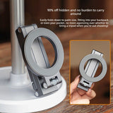 Multi-Axis Foldable Magnetic Phone Tripod Portable Travel MagSafe Compatible Cell Phone Desktop Mount Adjustable Angle Stand In Australia - Darrahopens