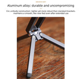 Multi-Axis Foldable Magnetic Phone Tripod Portable Travel MagSafe Compatible Cell Phone Desktop Mount Adjustable Angle Stand