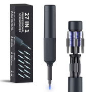 27 in 1 Precision Screwdriver Kit Aluminium Alloy Handle Double Head Bits Mini Repair Tool Set for Phone Watch Camera Electronics In Australia - Darrahopens