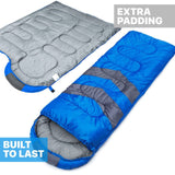 3 Season Lightweight Camping Sleeping Bag, Portable Compact Backpacking Sleep Sack for Outdoor Hiking Travel In Australia - Darrahopens