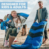 3 Season Lightweight Camping Sleeping Bag, Portable Compact Backpacking Sleep Sack for Outdoor Hiking Travel