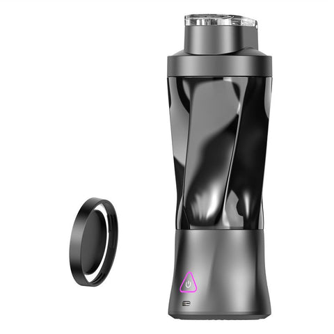 Large Capacity Portable Electric Blender USB Rechargeable Travel Protein Shaker Bottle-Black In Australia - Darrahopens