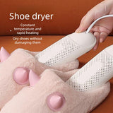 Timing UV Sterilizing Shoe Dryer, Constant Temperature Dehumidifying Shoe Warmer for All Shoe Types