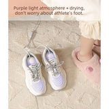 Timing UV Sterilizing Shoe Dryer, Constant Temperature Dehumidifying Shoe Warmer for All Shoe Types