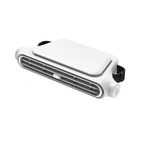 Powerful Car Seat Backrest Fan, USB Rechargeable for Vehicle-white In Australia - Darrahopens