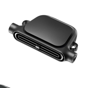 Powerful Car Seat Fan with Built-in Battery, Cordless & Plug-in Dual-Use-black In Australia - Darrahopens