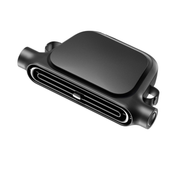 Powerful Car Seat Fan, USB Rechargeable-black