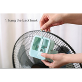 No-Drill Hanging Cooling Fan with Ice Compartment – Household Portable Cooler-blue In Australia - Darrahopens