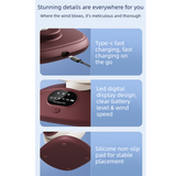 Desktop Oscillating Fan- Red In Australia - Darrahopens
