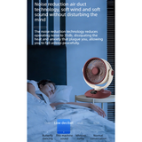 Desktop Oscillating Fan- Red In Australia - Darrahopens
