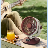 Desktop Oscillating Fan- Red In Australia - Darrahopens