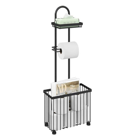 Bathroom Tissue Holder – Wall-Mounted Storage Rack for Home