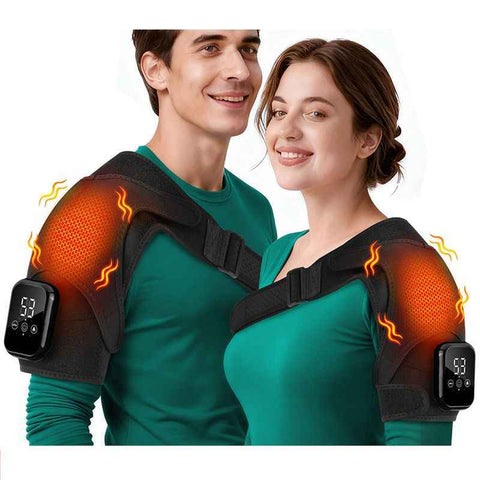 Electric Heating Massage Therapy Device for Knees and Shoulders