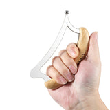 Bamboo Wood Handle Fascia Release Tool – Stainless Steel Deep Muscle Massager Scraper for Body Relief In Australia - Darrahopens In Australia - Darrahopens