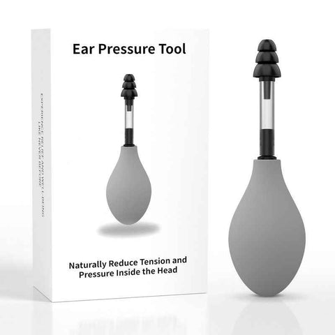 Ear Pressure Relief Tool Handheld Ear Pressure Reducer for Head Tension Discomfort Relief-gray In Australia - Darrahopens