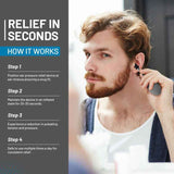 Ear Pressure Relief Tool Handheld Ear Pressure Reducer for Head Tension Discomfort Relief-gray In Australia - Darrahopens