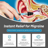 Ear Pressure Relief Tool Handheld Ear Pressure Reducer for Head Tension Discomfort Relief-gray In Australia - Darrahopens